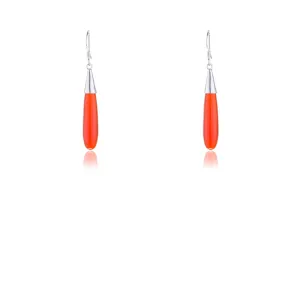Yara, Carnelian Earrings