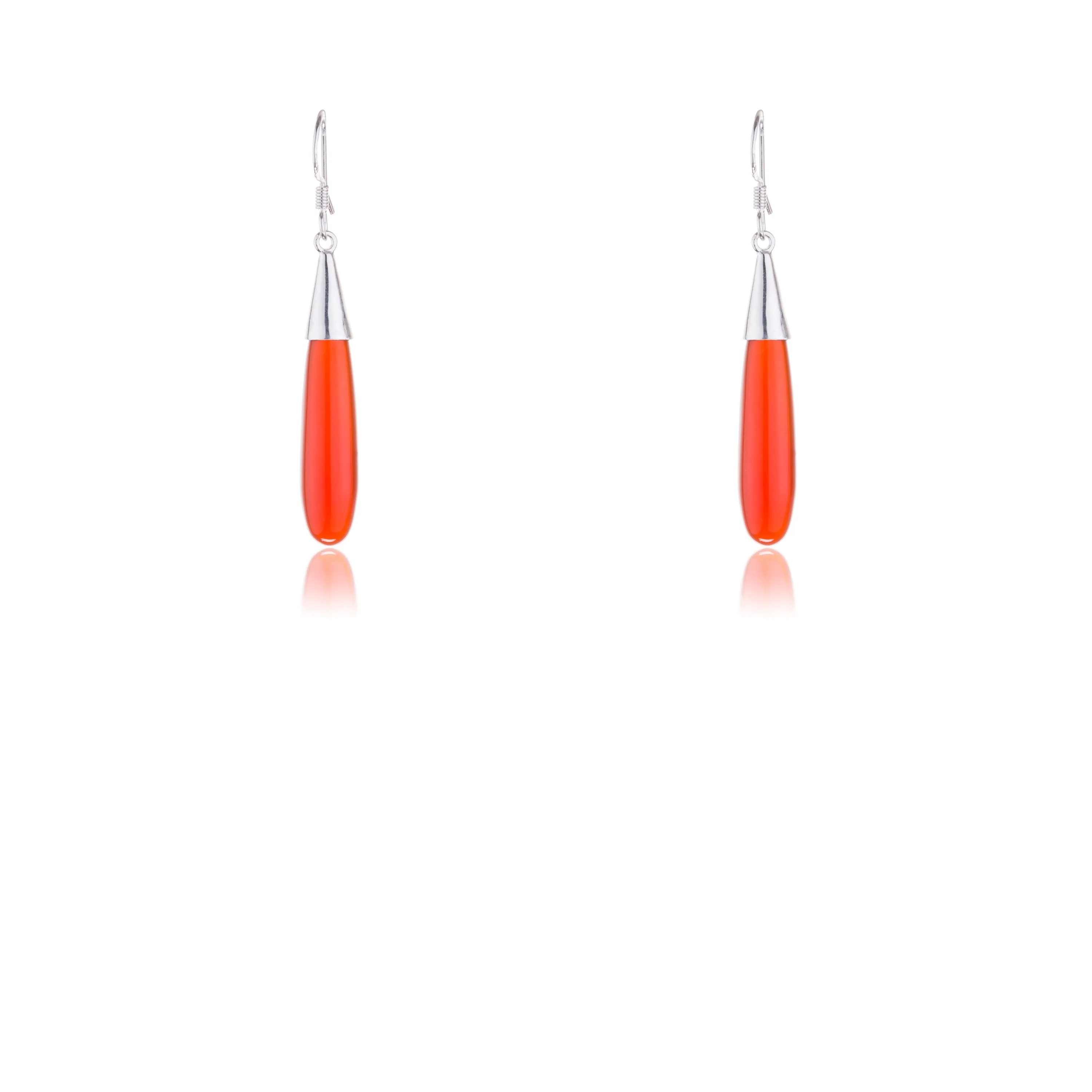 Yara, Carnelian Earrings
