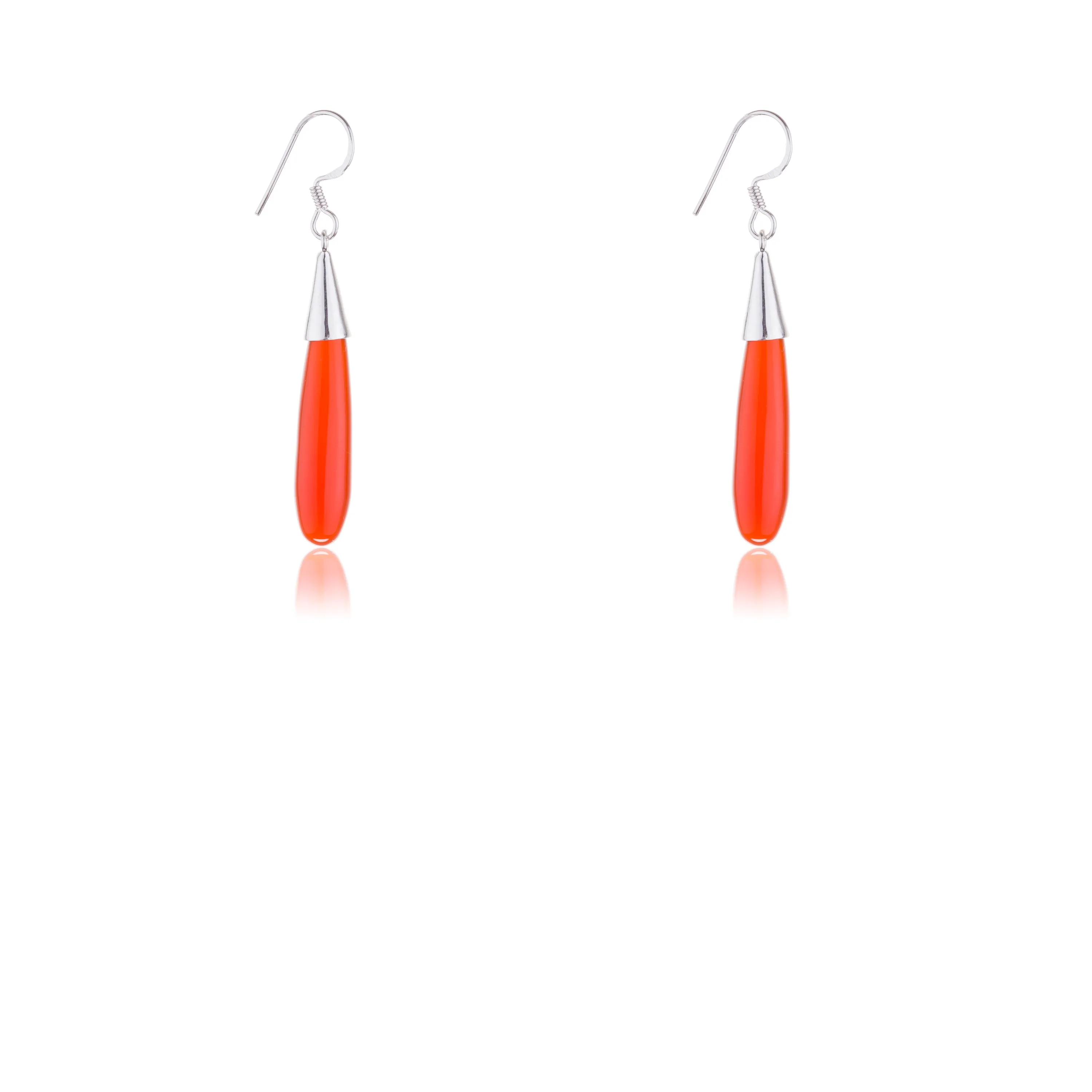 Yara, Carnelian Earrings